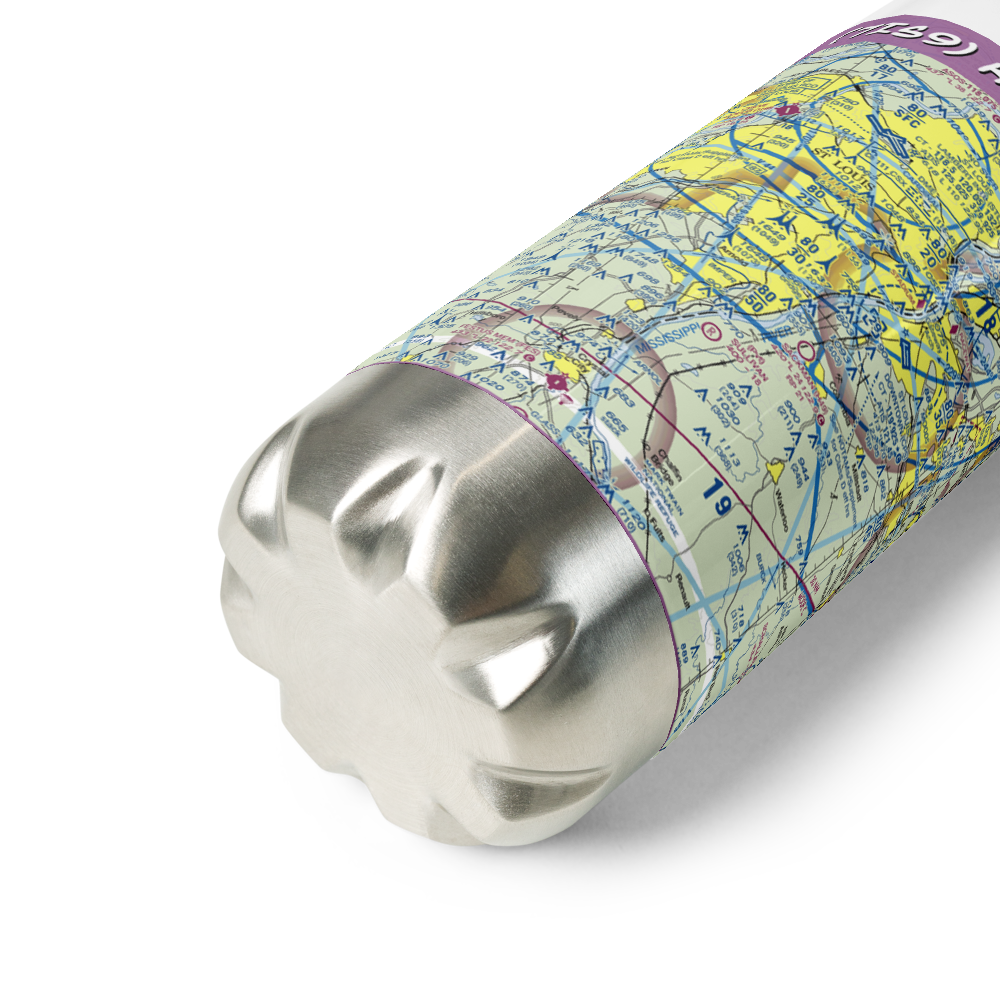 King Airport (7IS9) VFR Sectional Water Bottle 