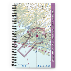 Merle K (Mudhole) Smith Airport (CDV) VFR Sectional Notebook