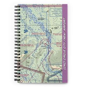 Circle City /New/ Airport (CRC) VFR Sectional Notebook