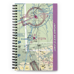 Clear Airport (Z84) VFR Sectional Notebook