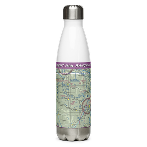 Bent Nail Ranch Airport (7KS4) VFR Sectional Water Bottle