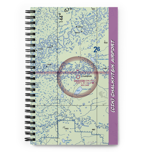 Chalkyitsik Airport (CIK) VFR Sectional Notebook