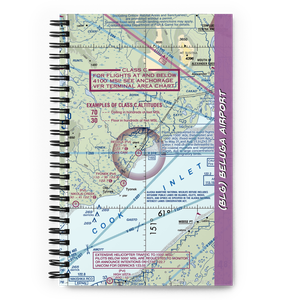 Beluga Airport (BLG) VFR Sectional Notebook