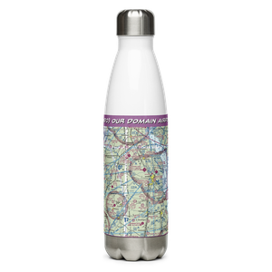 Our Domain Airport (7MD0) VFR Sectional Water Bottle