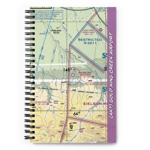 Gold King Creek Airport (AK7) VFR Sectional Notebook