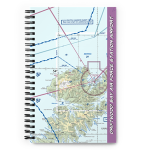 Driftwood Bay Air Force Station Airport (AK23) VFR Sectional Notebook