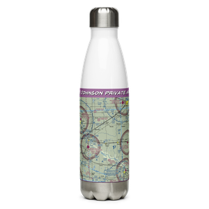 Johnson Private Airport (7MN0) VFR Sectional Water Bottle