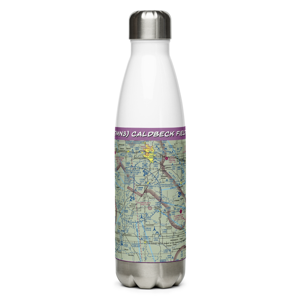Caldbeck Field (7MN3) VFR Sectional Water Bottle 