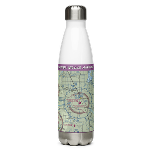 Willis Airport (7MN8) VFR Sectional Water Bottle