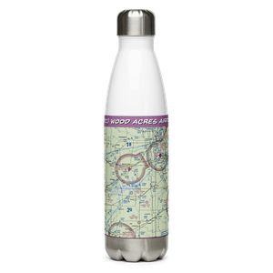 Wood Acres Airport (7MO1) VFR Sectional Water Bottle