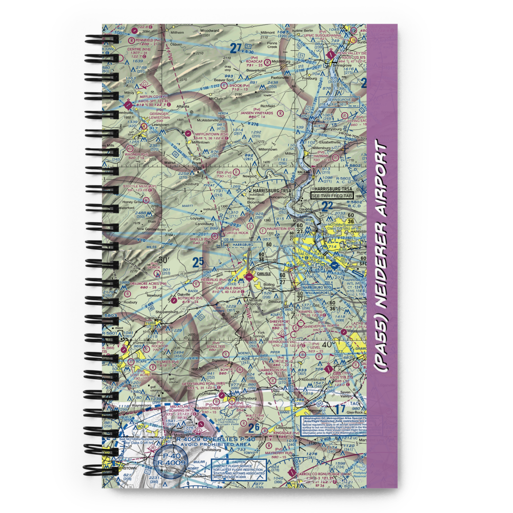 Neiderer Airport (PA55) VFR Sectional Notebook 