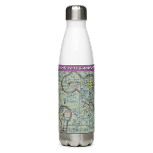 Petes Airport (7MY9) VFR Sectional Water Bottle