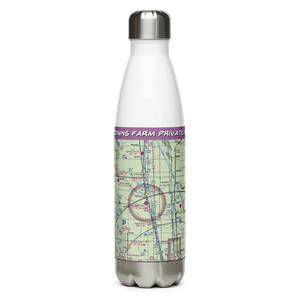 Downs Farm Private Airport (7NA0) VFR Sectional Water Bottle