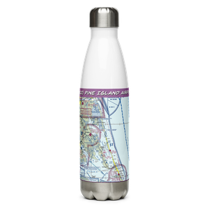 Pine Island Airport (7NC2) VFR Sectional Water Bottle