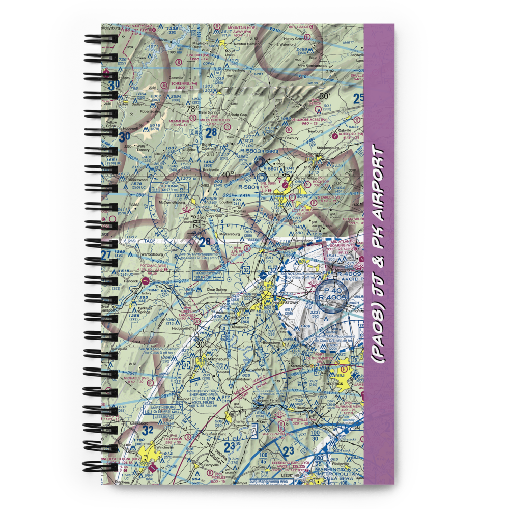 JJ & PK Airport (PA08) VFR Sectional Notebook 