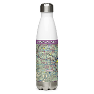 Gar Field (7NY1) VFR Sectional Water Bottle