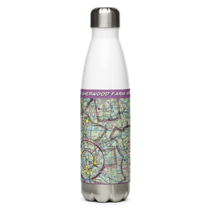 Sherwood Farm Airport (7NY6) VFR Sectional Water Bottle