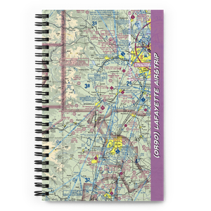 Lafayette Airstrip (OR90) VFR Sectional Notebook