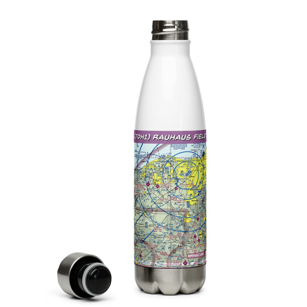 Rauhaus Field (7OH1) VFR Sectional Water Bottle 
