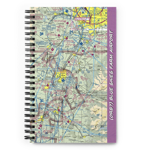 Blue Skies Farm Airport (OR87) VFR Sectional Notebook