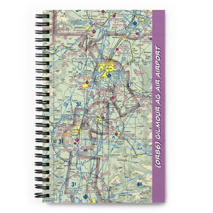 Gilmour Ag Air Airport (OR86) VFR Sectional Notebook