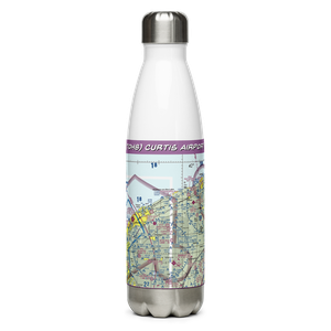 Curtis Airport (7OH8) VFR Sectional Water Bottle
