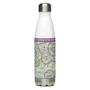 Christy's Airport (7OI0) VFR Sectional Water Bottle