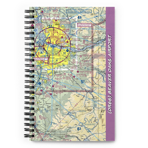 Beaver Oaks Airport (OR66) VFR Sectional Notebook