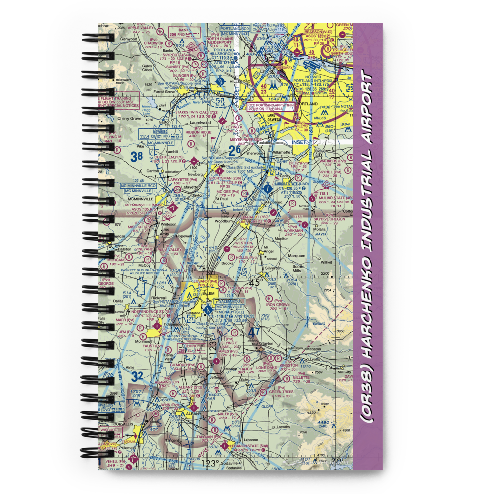 Harchenko Industrial Airport (OR38) VFR Sectional Notebook 