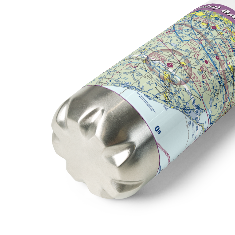 Bailes Airport (7R9) VFR Sectional Water Bottle 