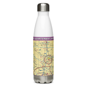 Quarterway Airport (7TA3) VFR Sectional Water Bottle