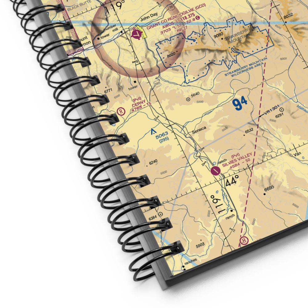 Oxbow Ranch Airport (OR17) VFR Sectional Notebook 