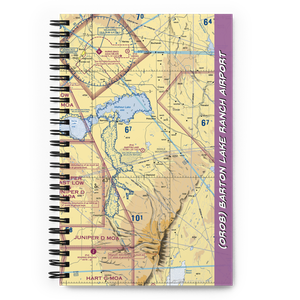 Barton Lake Ranch Airport (OR08) VFR Sectional Notebook