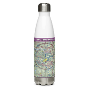 Tom Danaher Airport (7TX0) VFR Sectional Water Bottle