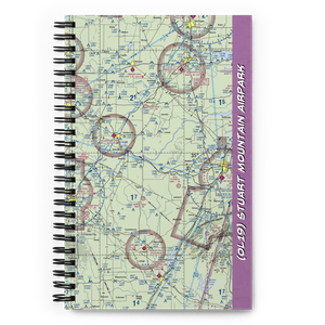 Stuart Mountain Airpark (OL19) VFR Sectional Notebook