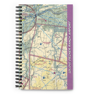 Decker Ranch Airport (OL04) VFR Sectional Notebook