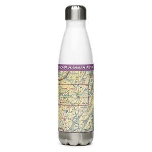 Hannah Field (7VA9) VFR Sectional Water Bottle