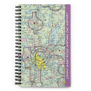 Sand Ridge Airpark Inc Airport (OK94) VFR Sectional Notebook