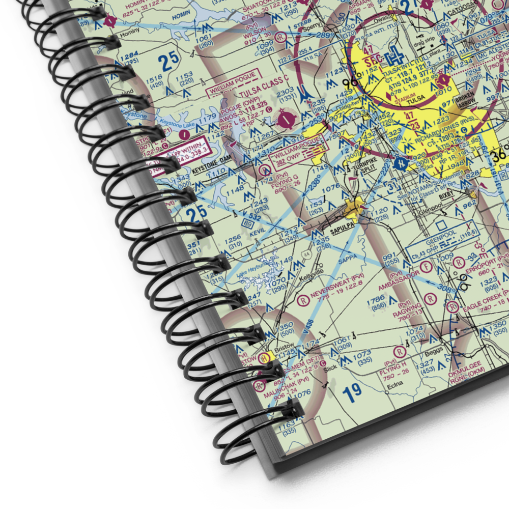 Airman Acres Airport (OK93) VFR Sectional Notebook 
