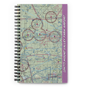 Mound Valley Farm Airport (OK77) VFR Sectional Notebook