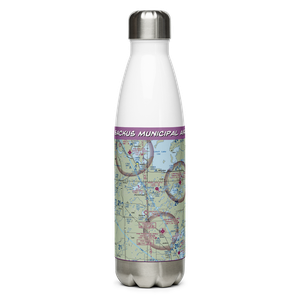 Backus Municipal Airport (7Y3) VFR Sectional Water Bottle