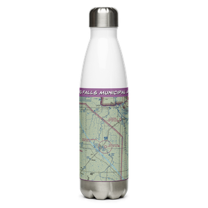 Big Falls Municipal Airport (7Y9) VFR Sectional Water Bottle