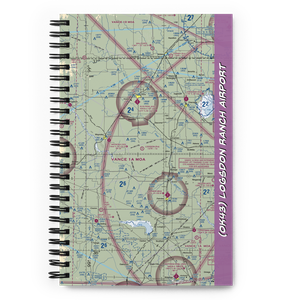 Logsdon Ranch Airport (OK43) VFR Sectional Notebook