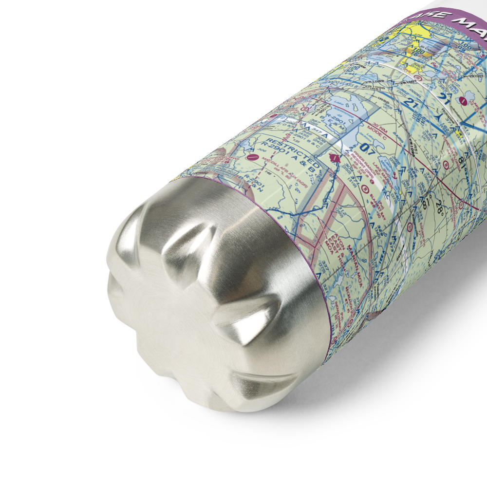 Lake Marian Seaplane Base (80FA) VFR Sectional Water Bottle 