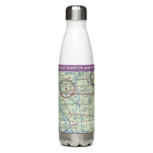 Martin Airport (80IS) VFR Sectional Water Bottle