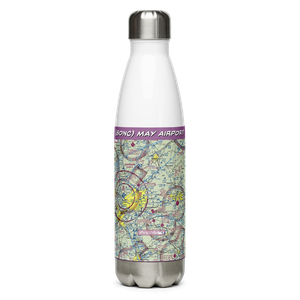 May Airport (80NC) VFR Sectional Water Bottle