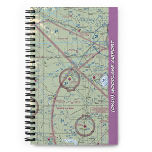 Woodlake Airport (OK14) VFR Sectional Notebook