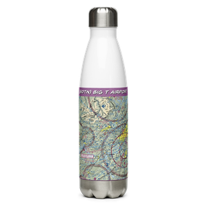 Big T Airport (80TN) VFR Sectional Water Bottle