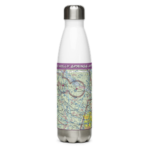 Holly Springs Airport (80VA) VFR Sectional Water Bottle