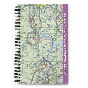 Canadian River Ranch Airport (OK04) VFR Sectional Notebook